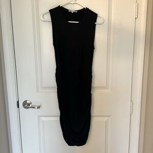 Anistar Jersey Stretch Ruched Maternity Dress